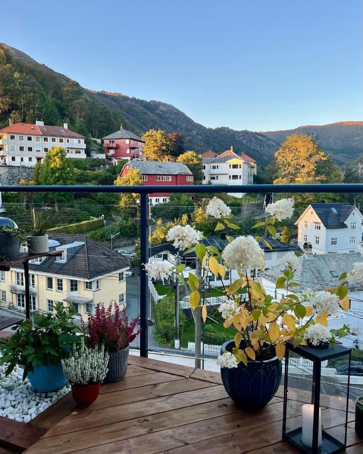 Lejlighed Floor With Mountain View, Terrace 22sqm, Free Parking Bergen